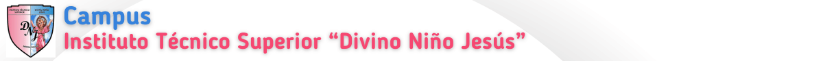 Campus Virtual Instituto Técnico Superior "Divino Niño Jesús"